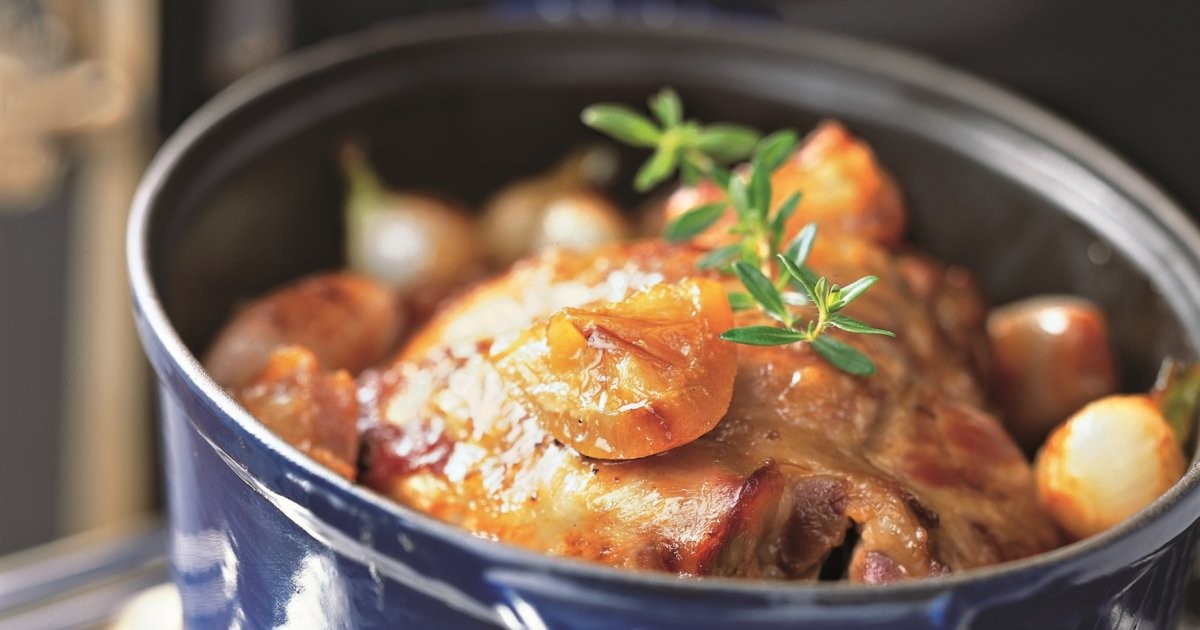 L'Epaule D'Agneau Axuria, Citron, Coings Et Semoule Aux Graines Pour 2 Personnes